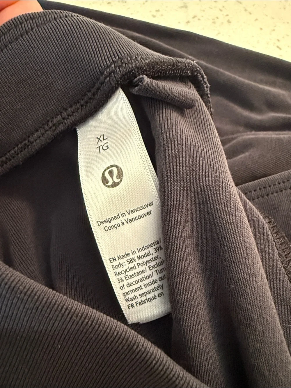lululemon athletica Black Midi Stretch Skirt